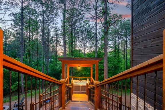 New! Luxury Cabin Retreat Hot Tub-Playset-Firepit - Image 3